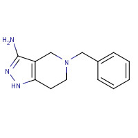 682732-81-6 5-benzyl-1,4,6,7-tetrahydropyrazolo[4,3-c]pyridin-3-amine chemical structure