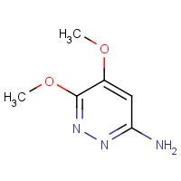 89465-09-8 5,6-dimethoxypyridazin-3-amine chemical structure