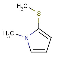 73671-59-7 1-methyl-2-methylsulfanylpyrrole chemical structure