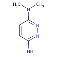 39539-91-8 3-N,3-N-dimethylpyridazine-3,6-diamine chemical structure