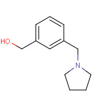 91271-59-9 [3-(pyrrolidin-1-ylmethyl)phenyl]methanol chemical structure