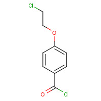 65136-50-7 4-(2-chloroethoxy)benzoyl chloride chemical structure