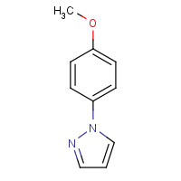 35715-67-4 1-(4-methoxyphenyl)pyrazole chemical structure