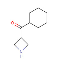 1225652-52-7 azetidin-3-yl(cyclohexyl)methanone chemical structure