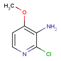 173435-34-2 2-chloro-4-methoxypyridin-3-amine chemical structure