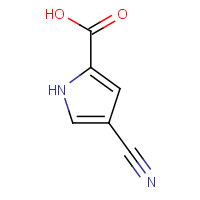 80242-24-6 4-cyano-1H-pyrrole-2-carboxylic acid chemical structure