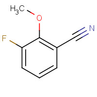 77801-22-0 3-fluoro-2-methoxybenzonitrile chemical structure