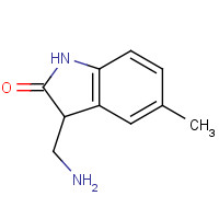 1071931-87-7 3-(aminomethyl)-5-methyl-1,3-dihydroindol-2-one chemical structure