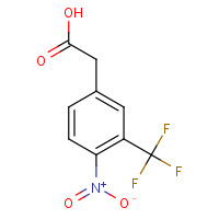 1214332-25-8 2-[4-nitro-3-(trifluoromethyl)phenyl]acetic acid chemical structure