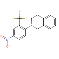914348-89-3 2-[4-nitro-2-(trifluoromethyl)phenyl]-3,4-dihydro-1H-isoquinoline chemical structure