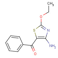 86690-07-5 (4-amino-2-ethoxy-1,3-thiazol-5-yl)-phenylmethanone chemical structure