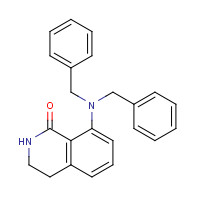 878156-33-3 8-(dibenzylamino)-3,4-dihydro-2H-isoquinolin-1-one chemical structure