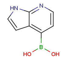 1246761-84-1 1H-pyrrolo[2,3-b]pyridin-4-ylboronic acid chemical structure