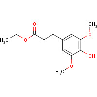 92157-61-4 ethyl 3-(4-hydroxy-3,5-dimethoxyphenyl)propanoate chemical structure