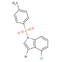 887338-47-8 3-bromo-4-chloro-1-(4-methylphenyl)sulfonylindole chemical structure