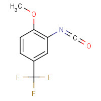 16588-75-3 2-isocyanato-1-methoxy-4-(trifluoromethyl)benzene chemical structure
