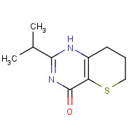 117299-68-0 2-propan-2-yl-1,6,7,8-tetrahydrothiopyrano[3,2-d]pyrimidin-4-one chemical structure