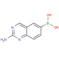 1253911-76-0 (2-aminoquinazolin-6-yl)boronic acid chemical structure