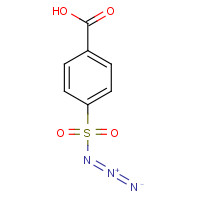17202-49-2 4-azidosulfonylbenzoic acid chemical structure