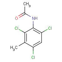 60093-98-3 N-(2,4,6-trichloro-3-methylphenyl)acetamide chemical structure