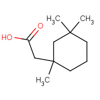 291282-62-7 2-(1,3,3-trimethylcyclohexyl)acetic acid chemical structure