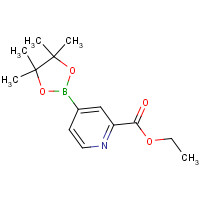 741709-56-8 ethyl 4-(4,4,5,5-tetramethyl-1,3,2-dioxaborolan-2-yl)pyridine-2-carboxylate chemical structure