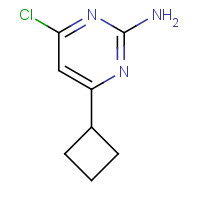 199863-85-9 4-chloro-6-cyclobutylpyrimidin-2-amine chemical structure