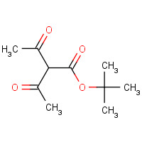 91179-57-6 tert-butyl 2-acetyl-3-oxobutanoate chemical structure