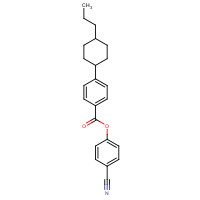 81930-17-8 (4-cyanophenyl) 4-(4-propylcyclohexyl)benzoate chemical structure