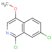 630423-36-8 1,7-dichloro-4-methoxyisoquinoline chemical structure