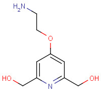 1234259-89-2 [4-(2-aminoethoxy)-6-(hydroxymethyl)pyridin-2-yl]methanol chemical structure