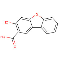 128154-82-5 3-hydroxydibenzofuran-2-carboxylic acid chemical structure