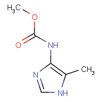 77223-35-9 methyl N-(5-methyl-1H-imidazol-4-yl)carbamate chemical structure
