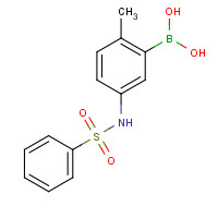 1388265-58-4 [5-(benzenesulfonamido)-2-methylphenyl]boronic acid chemical structure