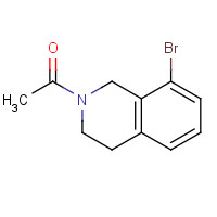 1417301-91-7 1-(8-bromo-3,4-dihydro-1H-isoquinolin-2-yl)ethanone chemical structure