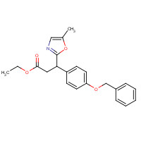 865233-93-8 ethyl 3-(5-methyl-1,3-oxazol-2-yl)-3-(4-phenylmethoxyphenyl)propanoate chemical structure