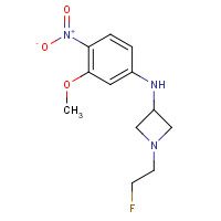 1375465-23-8 1-(2-fluoroethyl)-N-(3-methoxy-4-nitrophenyl)azetidin-3-amine chemical structure