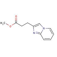 332403-00-6 methyl 3-imidazo[1,2-a]pyridin-2-ylpropanoate chemical structure