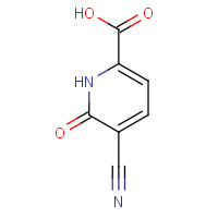 19841-76-0 5-cyano-6-oxo-1H-pyridine-2-carboxylic acid chemical structure