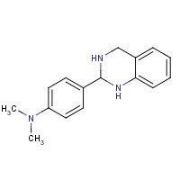 84571-26-6 N,N-dimethyl-4-(1,2,3,4-tetrahydroquinazolin-2-yl)aniline chemical structure