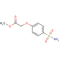 98996-94-2 methyl 2-(4-sulfamoylphenoxy)acetate chemical structure