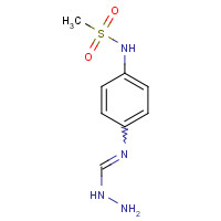 677752-76-0 N-amino-N'-[4-(methanesulfonamido)phenyl]methanimidamide chemical structure
