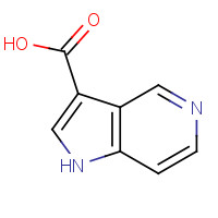 119248-43-0 1H-pyrrolo[3,2-c]pyridine-3-carboxylic acid chemical structure