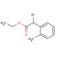 37051-41-5 ethyl 2-bromo-2-(2-methylphenyl)acetate chemical structure