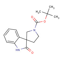 205383-87-5 tert-butyl 2-oxospiro[1H-indole-3,3'-pyrrolidine]-1'-carboxylate chemical structure
