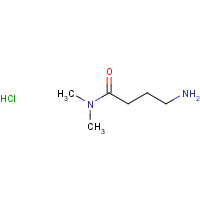 156337-81-4 4-amino-N,N-dimethylbutanamide;hydrochloride chemical structure
