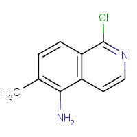 1093101-44-0 1-chloro-6-methylisoquinolin-5-amine chemical structure