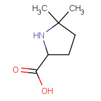 146954-59-8 5,5-dimethylpyrrolidine-2-carboxylic acid chemical structure