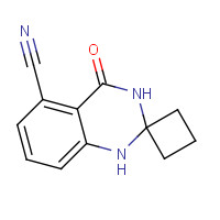 1272756-09-8 4-oxospiro[1,3-dihydroquinazoline-2,1'-cyclobutane]-5-carbonitrile chemical structure