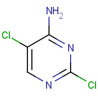 89180-51-8 2,5-dichloropyrimidin-4-amine chemical structure